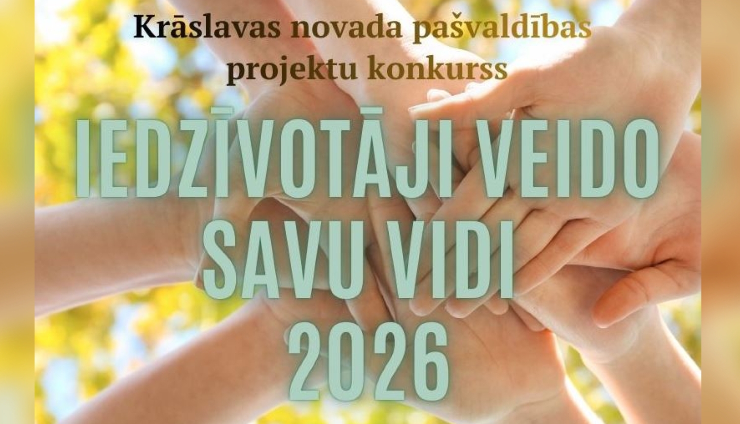 Krāslavas novada pasvaldības projektu konkurss